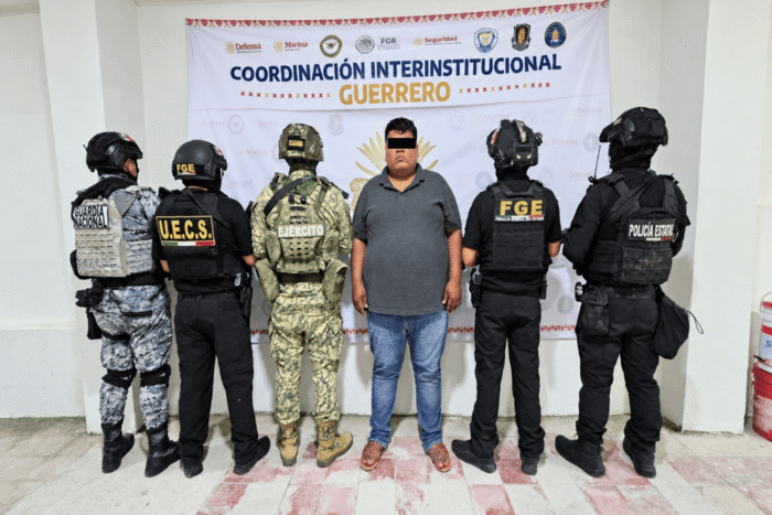 Detienen a exoficial mayor de Copalillo y dos presuntos integrantes de ‘Los Tlacos’ por extorsión