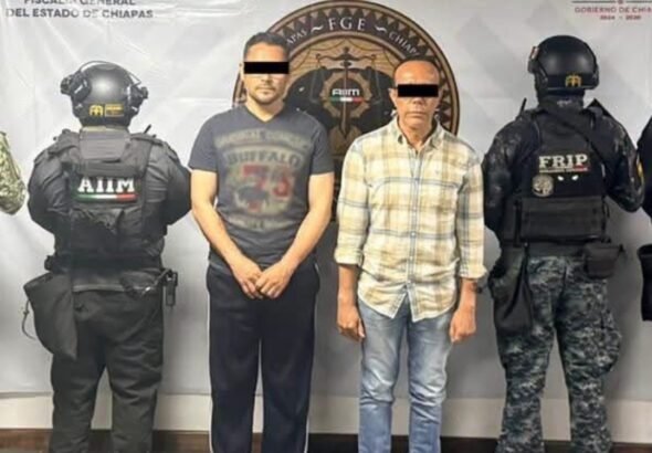 Detienen al alcalde y al exalcalde de Suchiapa, Chiapas