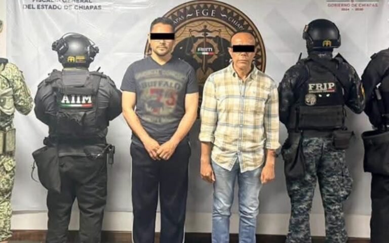 Detienen al alcalde y al exalcalde de Suchiapa, Chiapas