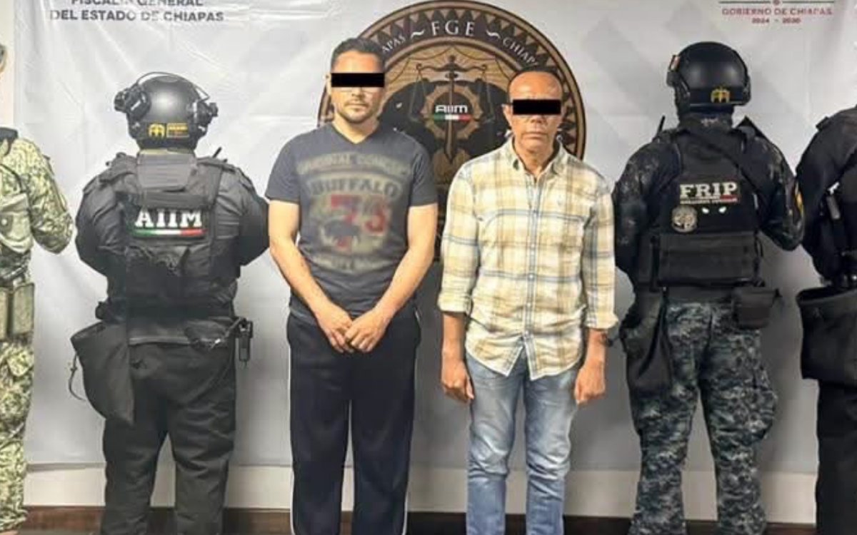 Detienen al alcalde y al exalcalde de Suchiapa, Chiapas