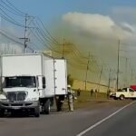 Fuga de ácido nítrico moviliza a autoridades en Jalisco