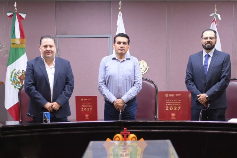 Congreso de Veracruz recibe Presupuesto de Egresos 2027