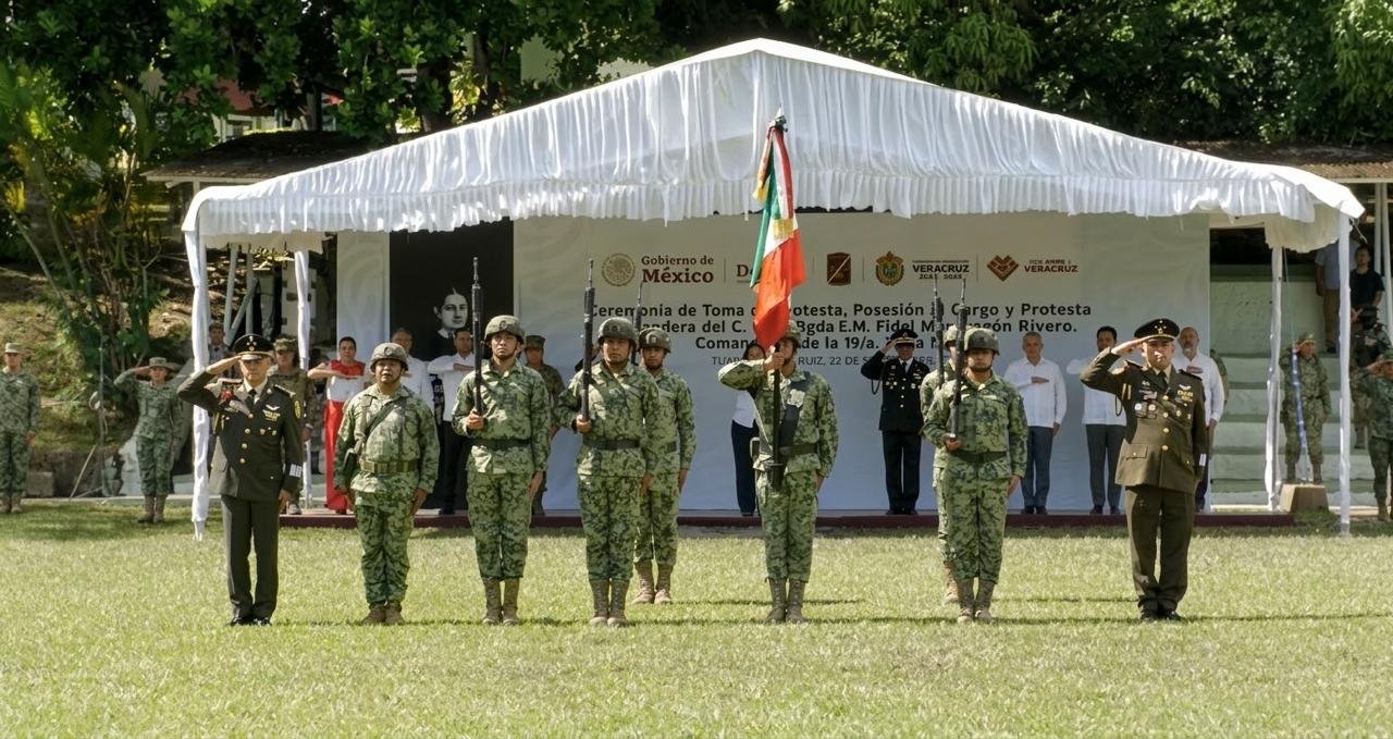 Toma de posesion del mando 19/a. Zona Militar Tuxpan