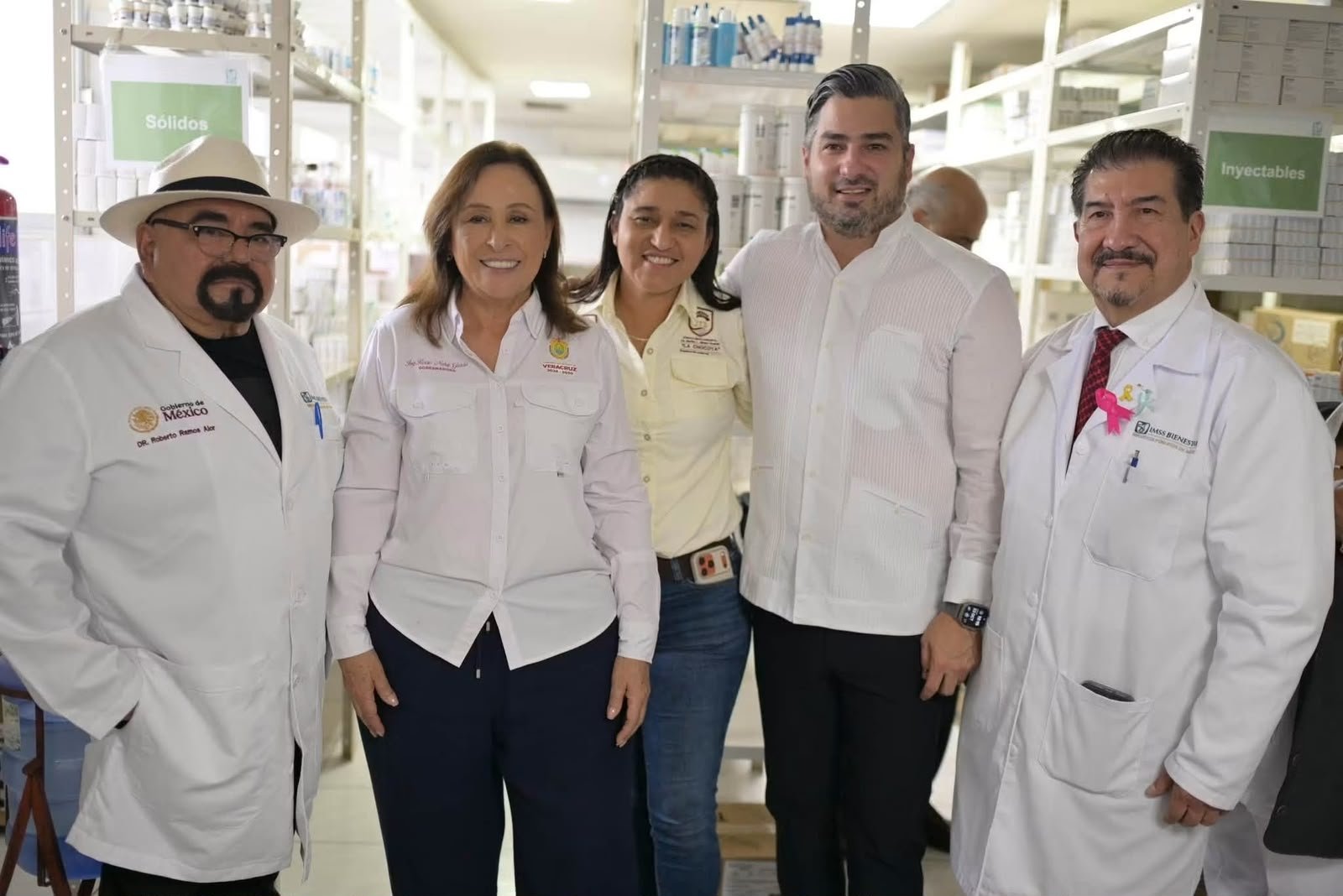 Rocio Nahle y Daniel Cortina en gira de trabajo por Tuxpan