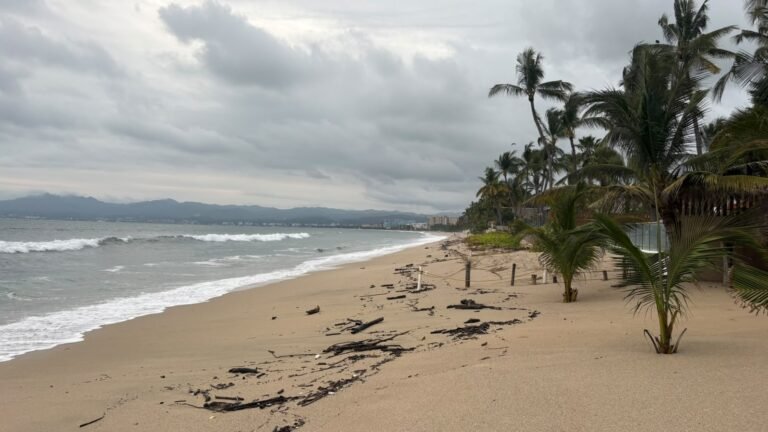 Nayarit restringe movilidad, cierra playas y aplica ley seca por huracán Simón