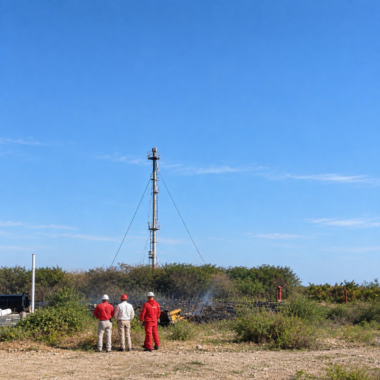 Reportan fuego en Dos Bocas; fue conato de incendio cerca de quemador: Pemex