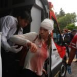 Siete manifestantes por el agua fueron trasladados a Puente Grande