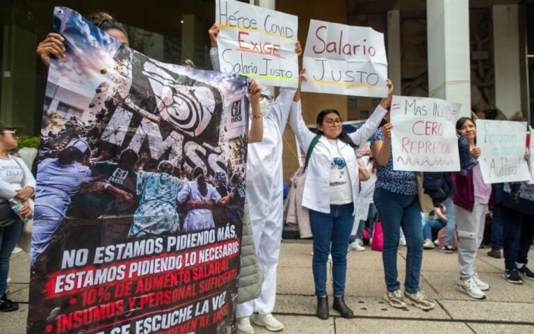 Trabajadores del IMSS marcharán el 13 de octubre; exigen aumento salarial y cambio sindical