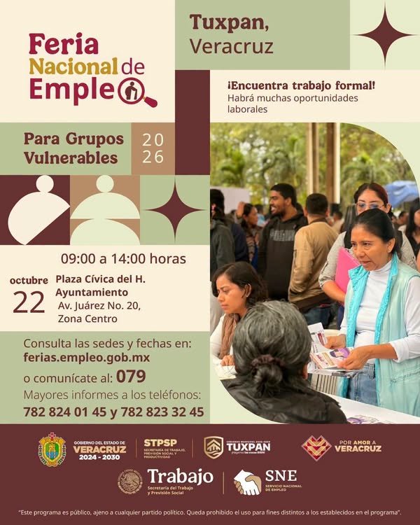 tuxpan-feria-nacional-empleo-grupos-vulnerables-2026-10-13-origen