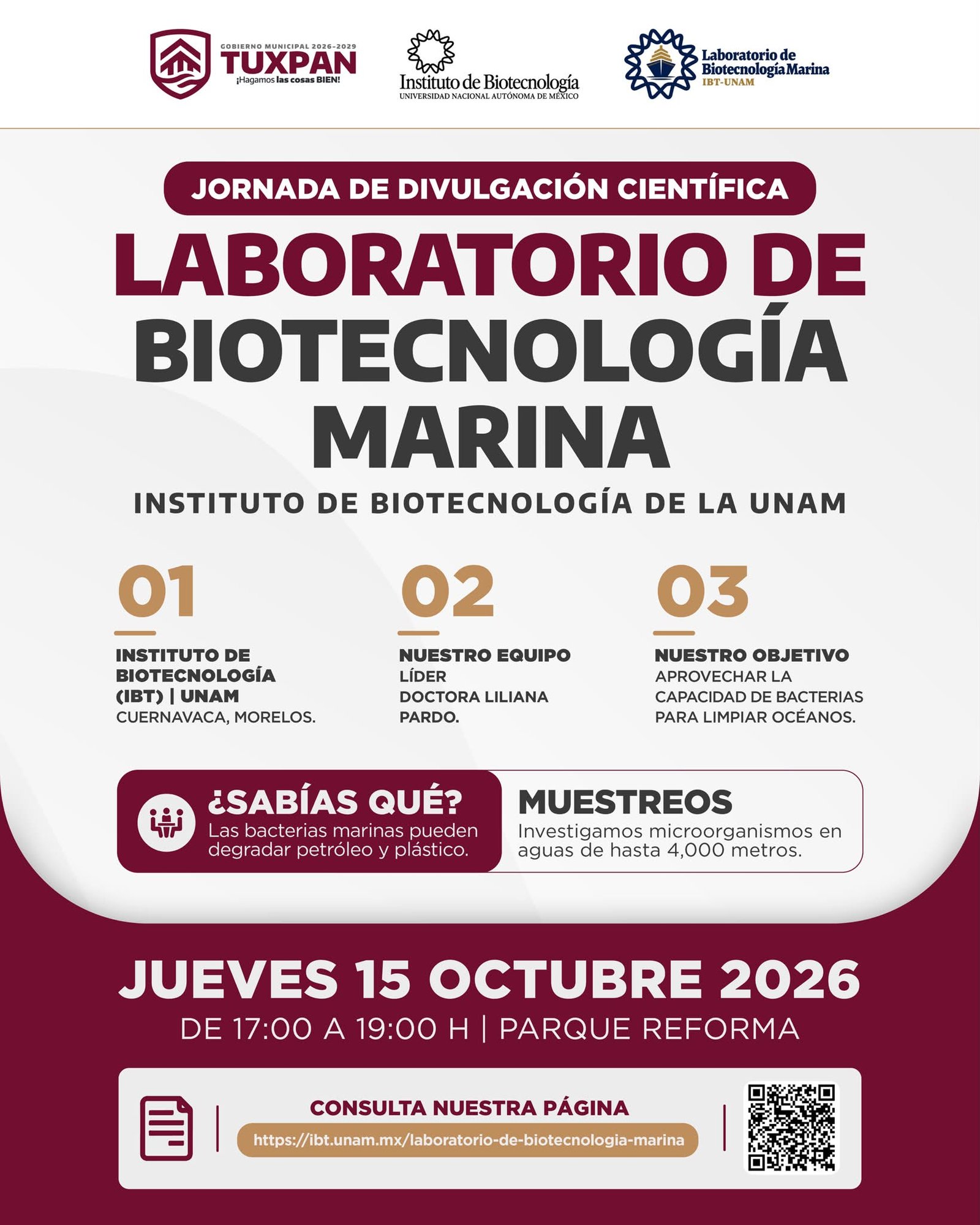 tuxpan-jornada-divulgacion-cientifica-parque-reforma-2026-10-15-origen